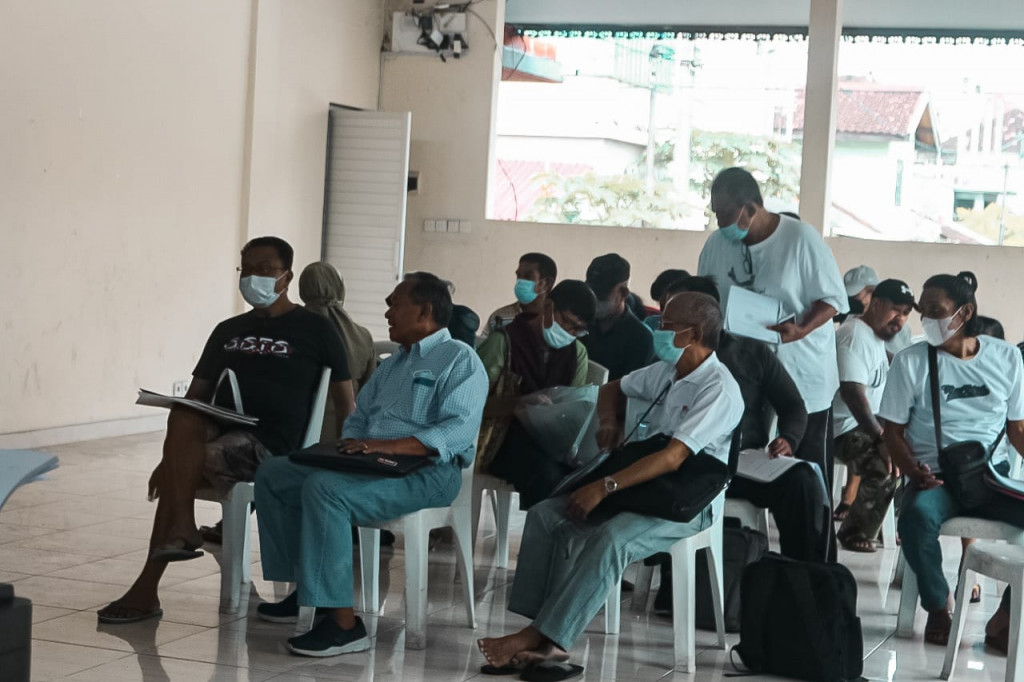 Antusias Masyarakat dalam mengikuti Program LaSerJet dari Badan Pertanahan Nasional